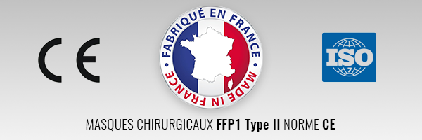 Masques chirurgicaux, FFP1 Made in France